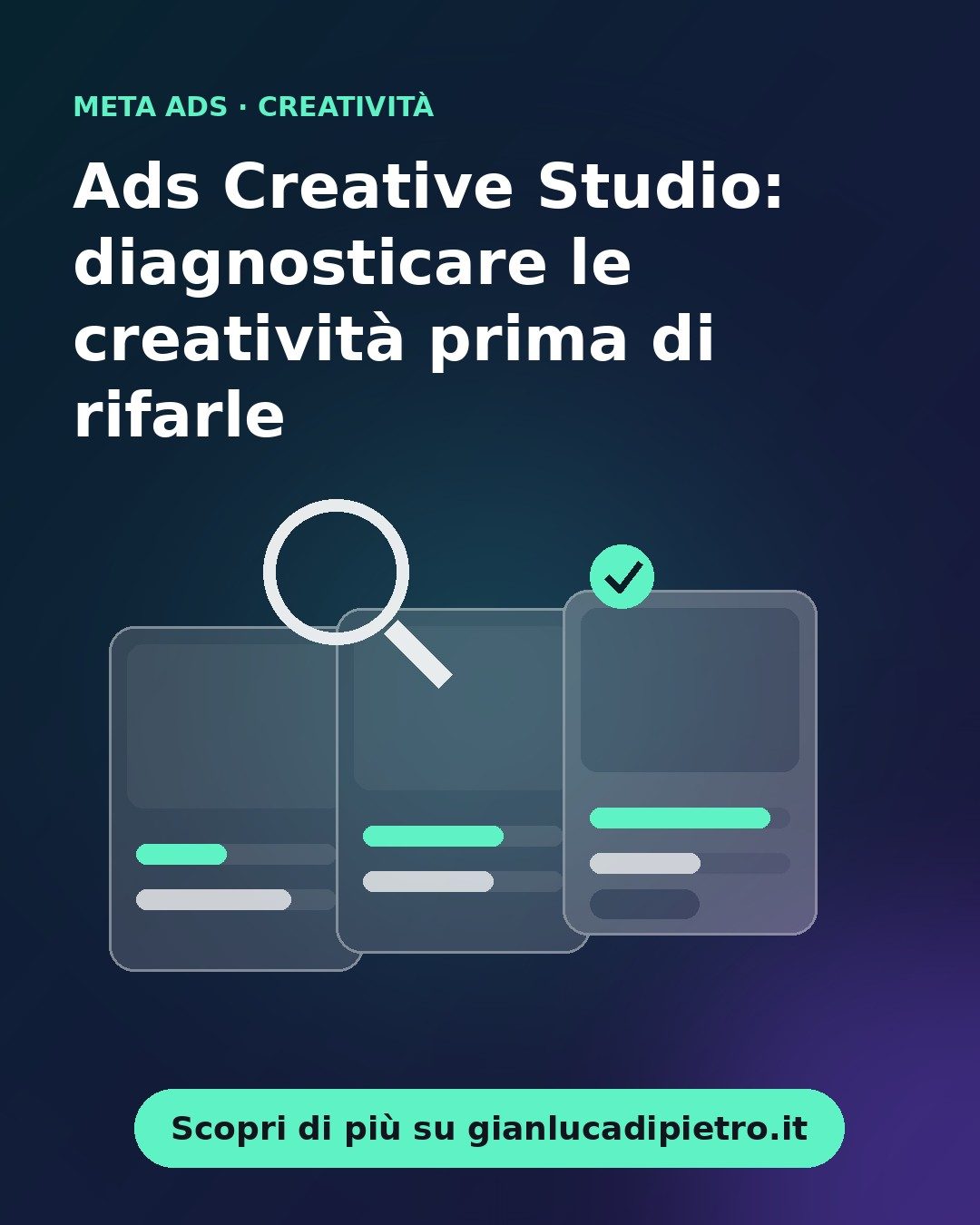 Ads Creative Studio: diagnosticare le creatività prima di rifarle