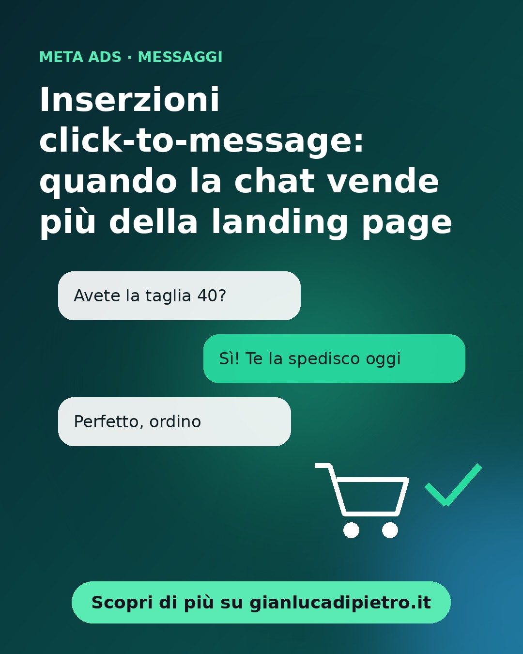 Inserzioni click-to-message: quando la chat vende più della landing page